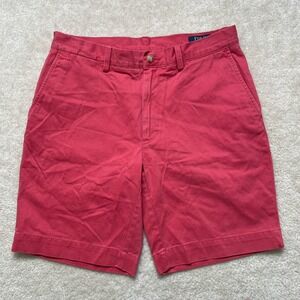 Polo Ralph Lauren Shorts Men's Size 32 Nantucket Red Relaxed Fit Chino NWT